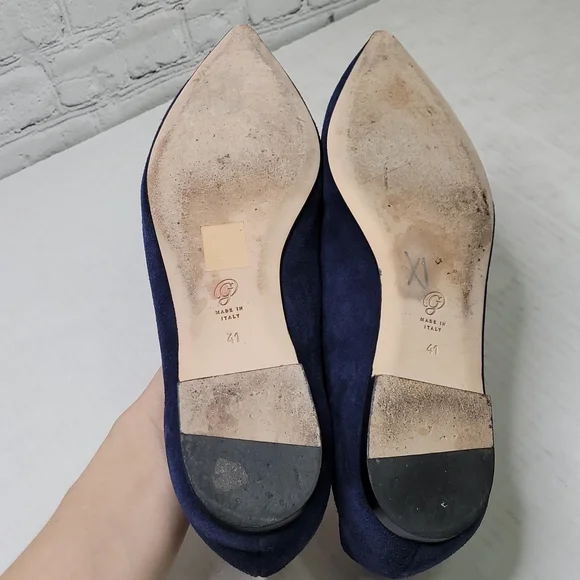 M. Gemi the Gia suede slip on point - Picture 7 of 9